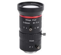 Lente de cámara de 5 MP, lente de apertura manual con zoom FL5-50 mm, lente de cámara con montura CS, lente de cámara de seguridad
