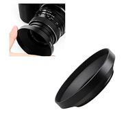Lente de cámara de 58 mm gran angular de metal parasol para Fujifilm X-A10, X-A3, X-A5, X-A7 cámara con FUJIFILM XF 23mm f/1.4 R LM WR