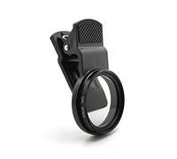 Lente de Cámara de Teléfono CPL de 37 Mm, Filtro Polarizador de Cámara Portátil Universal con Clip en Filtro Polarizador Circular Compatible con la Mayoría de los Teléfonos Móviles