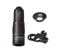 Lente de cámara for teléfono móvil con Zoom Universal 18/28/36X, teleobjetivo, telescopio óptico for Acampar, Cazar y Deportes(28x)