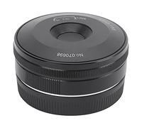 Lente de Cámara Lente de Enfoque Manual Gran Angular de Fotograma Completo con Montura Tipo E de 35 Mm F5.6, Tapa de Cuerpo Ultradelgado 5 Elementos 4 Grupos para A7 / A9 Series A3000 / A6500