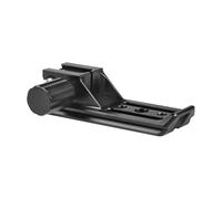Lente de cámara permanente, pie regulador para posiciones de soporte de 24 a 105 mm. Plan ergonómico reducido. Fijación sencilla del objetivo de la cámara. Regulador con soporte de metal