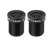 Lente de cámara plana, lente de enfoque fijo HD CCTV gran angular de 1 / 2.7 ″ 3MP3.6mm, accesorios para cámaras de vigilancia CCTV