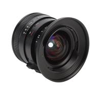 Lente de Cámara Ultra Gran Angular de 12 Mm F2.0 para E Monte E APS C con 10 Cuchillas de Apertura 0.2m Min Focus Manual Focus para A6400 A6500 A6600 ZVE10 ZVE1 A7II A73 (Black)