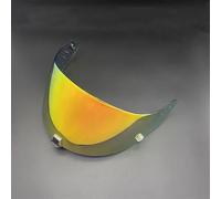 Lente de Casco de Motocicleta de Cara Completa Accesorios para Lentes y Gafas de Casco de Motocicleta compatibles con SC&or&pi&on Exo 1400 Ca&RB&on R1 Air EXO520 T520 ST1400(Tea Red)