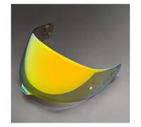 Lente de Casco de Motocicleta de Cara Completa Accesorios para Lentes y Gafas de Casco de Motocicleta compatibles con SH&OE&I CNS-1C GT-Air 3(Tea Yellow)