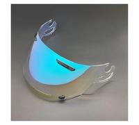 Lente de Casco de Motocicleta de Cara Completa Lente para Casco de Motocicleta Compatible con AR&AI RR5 RX-7 QU&Am&TU&M-J AS&TR&O-IQ(Clear Blue)