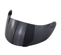 Lente de Casco para Casco Integral AGV K1 K3SV K5, Visera Casco Moto Retro Casco Moto Protección contra (Negro)