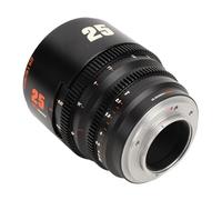 Lente de Cine T2.1 de 25 Mm, Manual de Apertura Grande para Cámaras de Montaje X - Monte FX, Ultra Largo Ideal para Profesionales (Black)