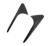 Lente de cubierta de cámara lateral para Tesla para modelo 3 2024, diseñada para un ajuste de reemplazo directo sin modificaciones (negro piano)