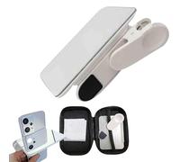 Lente de efecto espejo - Accesorio portátil para fotografía de teléfono celular, kit de clip de cámara de teléfono, herramienta de reflejo de espejo para creadores de contenido, influencers