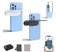 Lente de efecto espejo: captura impresionantes reflejos al instante, espejos abatibles ajustables de cristal HD para fotografía de smartphone, kit de clip de espejo de cámara de teléfono inteligente