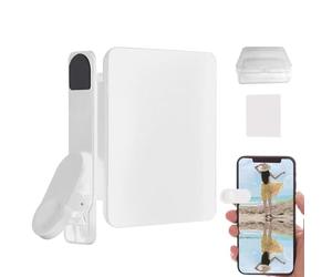 Lente De Efecto Espejo - Creación De Profundidad Visual, Reflexión Espejo De La Cámara Del Smartphone, Clip De Fotografía En Teléfono Móvil | Kits De Fotos Y Vídeo Para Smartphone Para Ga