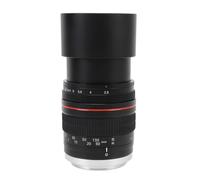 Lente de Enfoque Fijo Telefoto de 135 Mm F2.8, Lente de Retrato de Gran Apertura de Fotograma Completo con Escala de Enfoque y Anillo de Enfoque, para Cámara DSLR 80D 70D 60D 60Da