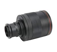 Lente de Espejo Telefoto de 900 Mm F8.0, Lentes de Zoom Manual para Cámara sin Espejo con Montura NEX, Lente de Espejo Telefoto para Disparos de Largo Alcance de Animales Salvajes, Aves y Conciertos