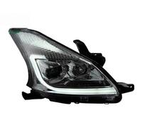 lente de faro coche principal Par Conjunto Faros Delanteros Automóvil Para TOYOTA Para AVANZA 2012-UP Tuning Piezas Lámpara Faro Luz Circulación Diurna Proyector Lente Bi Xenon Cubierta Lámpara