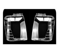 lente de faro coche principal Para Mitsubishi Para Pajero Para V73 V75 V77 Race Cubierta Faro Delantero Carcasa Lámpara Pantalla Lámpara Máscara Lente 2003-2011 cubierta del faro del coche(Pair)