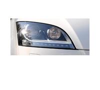 Lente de faro de coche compatible con Audi TT 2008 2009 2010 2011 2012 2013 2014 Carcasa transparente Cristal de faro Reemplazar la cubierta original(1PC right side)