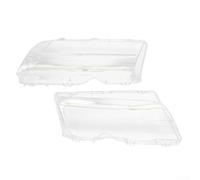 Lente de faro transparente cubierta de repuesto para BMW E46 3 Series 9801 para izquierda derecha delantera faro protectora Shell para 4 puertas Sedan luz delantera protección