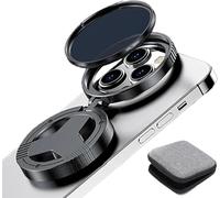 Lente de filtro magnético Cpl y estrella 2 en 1, filtro magnético 2 en 1, filtro polarizador CPL de lente de teléfono de 52 mm, filtros polarizadores circulares de vidrio multicapa, filtros