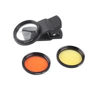 Lente de Fotografía Cilíndrica de Coral para Pecera de Agua de Mar con Filtro Macro Acuario Lente Ideal para Fotografía Subacuática Este Experto Lente con Filtro Amarillo Esta
