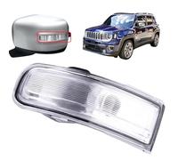 Lente de Luces Intermitentes para Espejo Retrovisor, para Jeep Renegade Indicador de Señal de Giro, Accesorios de Espejo Retrovisor 68348178AA 71779557,Right