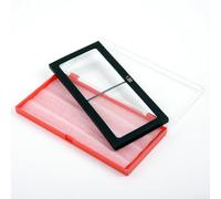 Lente de lupa de soldadura, lente de cristal de repuesto para cascos de soldadura con dioptrías 1.0 a 3.0, pantalla antirreflejos para soldadura y corte por plasma (1.00)