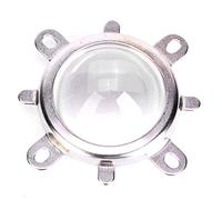 Lente de luz LED de 20-100 W Reflector LED Lente de Vidrio Optico de 44 mm + Copa de Colimador Reflector de 50 mm + Soporte Fijo(60°)