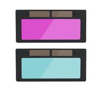 Lente De Máscara De Soldadura, Lente De Filtro Automático para Sombrero De Soldadura De Panel, Accesorios con Suministro De Energía Solar para Reemplazo Automático En Cascos Estándar con Panel Solar