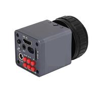 Lente de microscopio, Cámara de microscopio de vídeo Industrial 4K 2160P HD de 41MP con lente adaptadora de montura C Trinocular 0.5X for laboratorio de investigación educativa