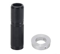 Lente de montaje C con zoom ajustable 1150X con adaptador de 50 mm compatible con cámaras de video VGA USB para laboratorio y uso profesional
