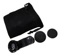 Lente de ojo de pez 3 en 1 con clip para teléfono inteligente, lente de cámara para la mayoría de teléfonos, lente macro ojo de pez macro