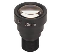 Lente de placa única 50mm 5MP HD M12 Interfaz Aleación de aluminio HD Lente de placa única para cámara web de seguridad CCTV