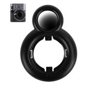 Lente de primer plano de espejo para selfie compatible con cámara instantánea Fujifilm Instax Mini 41, accesorio de autorretrato negro con anillo auxiliar para un mejor enfoque y fotos de selfie