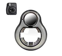 Lente de primer plano de espejo para selfie compatible con Fujifilm Instax Mini 11, accesorio de autorretrato con anillo auxiliar para un mejor enfoque y fotos de selfie (negro)