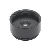 Lente de relé de microscopio 2X, Adaptador de Montaje C a C, teleconvertidor de Lente for microscopio Industrial, extiende la Distancia de Trabajo