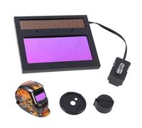 Lente de repuesto para capó de soldadura - Componente de sombreado automático de 2x4 pulgadas, hardware de protección de industrial | Accesorio de casco de soldadura con energía Solar para repar