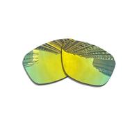 Lente de repuesto para gafas de sol Oakley Split Shot OO9416, antiarañazos, resistente a los impactos, ajuste perfecto, Oro (espejo, polarizado), 64.2*44mm