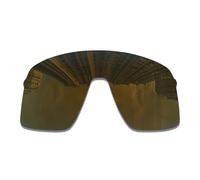 Lente de repuesto para Oakley Sutro Lite OO9463/Asian Fit (AF) OO9463A, antiarañazos, resistente a los impactos, ajuste perfecto, K Oro (espejo, polarizado), 135*60mm