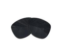 Lente de repuesto polarizada para Oakley Frogskins OO9013/Asain Fit (AF) OO9245, antiarañazos, resistente a los impactos, ajuste perfecto (1.5 mm, negro, polarizado)