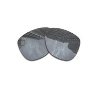 Lente de repuesto polarizada para Oakley Frogskins OO9013/Asain Fit (AF) OO9245, antiarañazos, resistente a los impactos, ajuste perfecto (1.5 mm, plateado, polarizado)