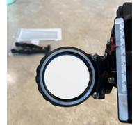 Lente de resina 8X para visión de arco compuesto 45mm accesorio de alcance para mejorar el enfoque a 50 metros