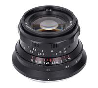 Lente de Retrato de Marco Completo de 35mm F1.4, Lente de Cámara de Enfoque Manual de Gran Apertura para Montura Z para Z30 Z5 Z6 Z6II Z7 Z7II Z8 Z9 ZFC (Black)