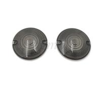 Lente de señal de giro ahumada compatible con Harley Davidson Electra Glides Road King Heritage