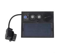 Lente de soldadura de atenuación automática solar para casco, sombra variable DIN9-13 con modo de molienda, energía dual de energía solar y batería de litio