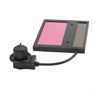 Lente de soldadura de oscurecimiento automático, filtro de vidrio de color real para casco, lente interior exterior de repuesto con energía solar, placa de protección TIG MIG, máscara de soldadura