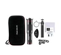 Lente De Teléfono Móvil con Zoom Superteleobjetivo 48x, Potente Telescopio Monocular De Metal, Teleobjetivo Móvil HD con Trípode For Acampar