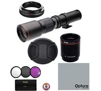 Lente de Teleobjetivo Manual Objetivo de Alta Potencia de 500 mm/1000 mm f/8 para Panasonic Lumix GH5 GH4 GH3 GX85 G85 GX850 GX8 GX7 G7 G6