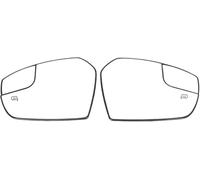Lente de vidrio reflectante lateral exterior Espejo retrovisor lateral izquierdo/derecho con calefacción para Escape 2017-2019, GJ5Z17K707G(Left Right)