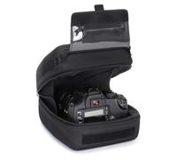 Lente de zoom de cscara dura de EE. UU. Y Camina de cmara DSLR con abertura de acceso rpido de proteccin EVA y interior acolchado: compatible